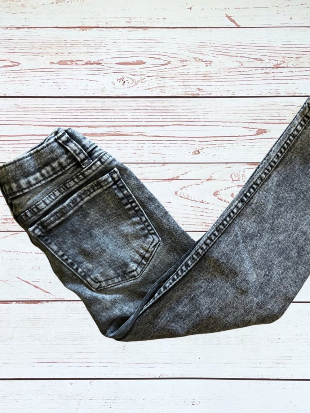 Wonder Nation Boys 6 Slim Black Denim Jeans